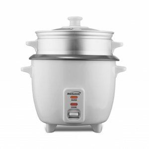 Brentwood 4 Cup Rice Cooker/Non-Stick with Steamer